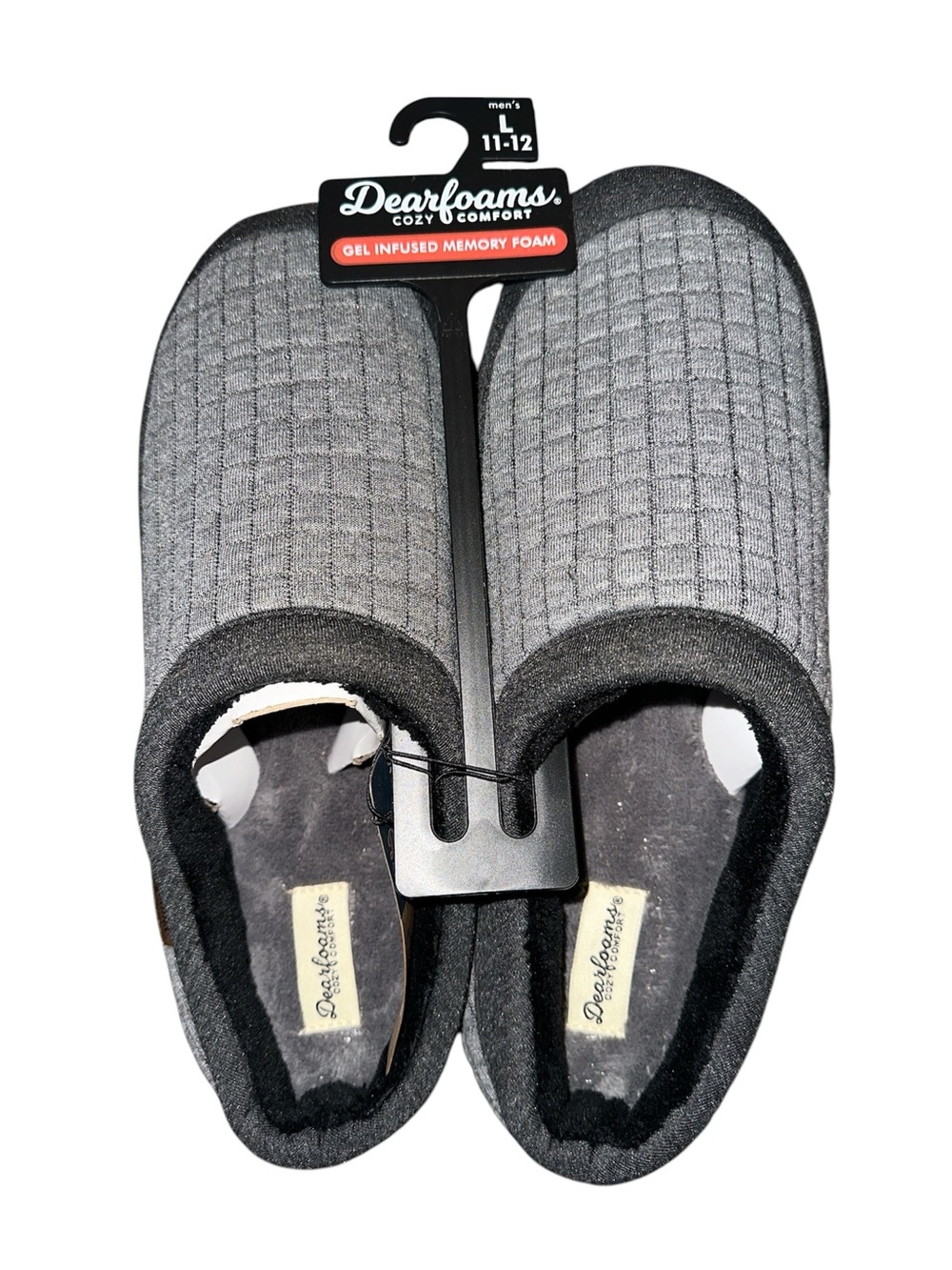 Dearfoams Cozy Comfort Men's Lounge Clog Slipper